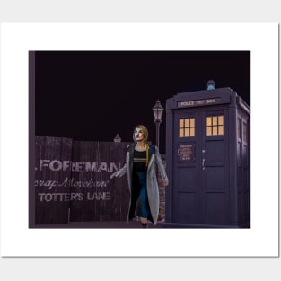 Doctor Who- 13TH Doctor ''TOTTERS LANE'' Posters and Art